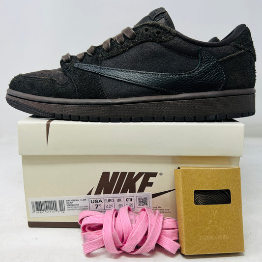 Jordan 1 Retro Low OG SP Travis Scott Velvet Brown