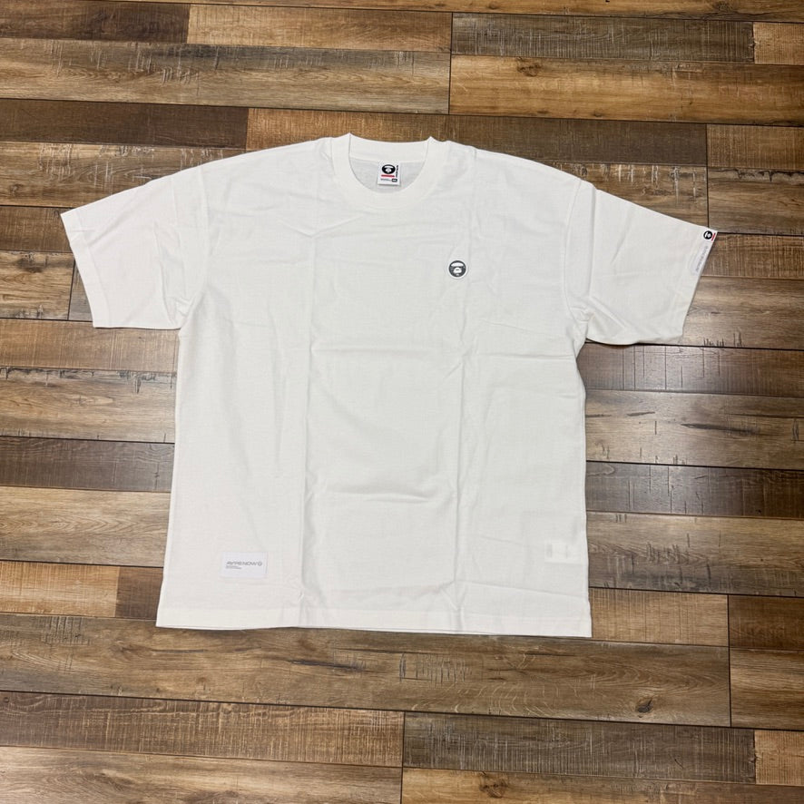 AAPE By A Bathing Ape White Aape Logo Tee