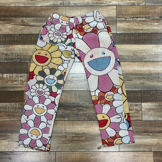 Tekashi Murakami Tapestry Pants Flower Print