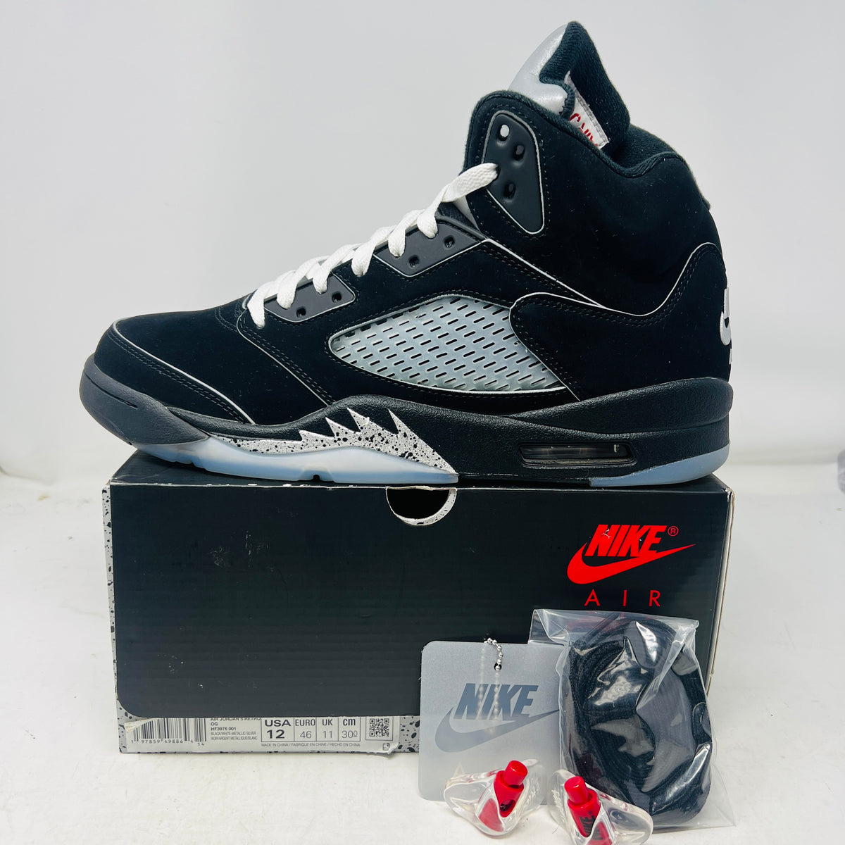 Jordan 5 Retro OG Black Metallic Reimagined