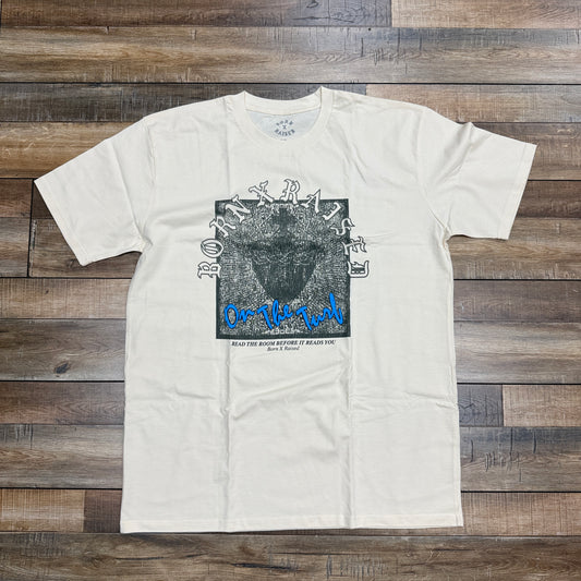 Born X Raised Commandment Tee Off White