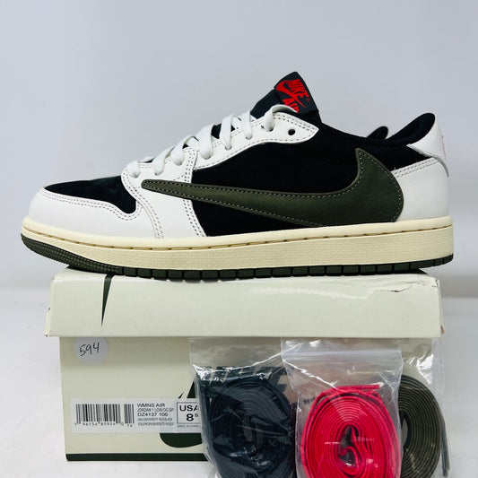 Jordan 1 Retro Low OG SP Travis Scott Olive (Women's)