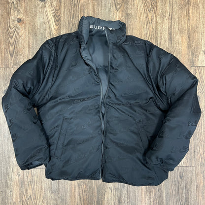 Supreme Nike Reversible Puffy Jacket Black