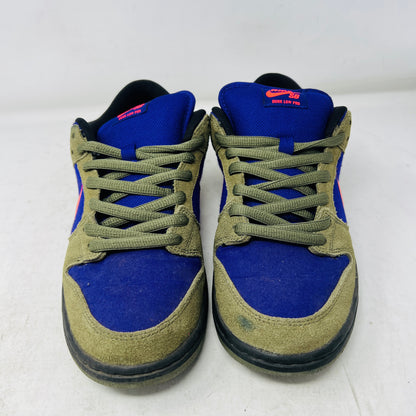 Nike SB Dunk Low Olive Atomic Red
