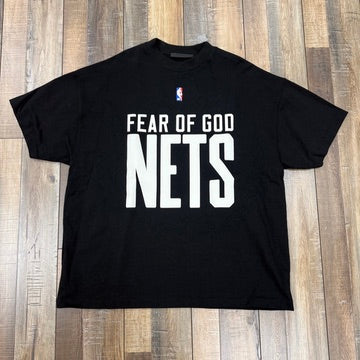 Fear of God Essentials Nets 90's Tee Black