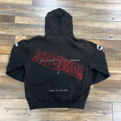 Travis Scott x WWE Wrestlemania Hoodie Black