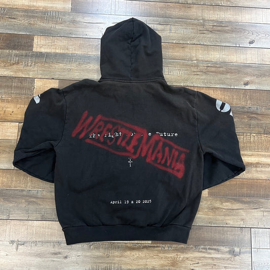 Travis Scott x WWE Wrestlemania Hoodie Black