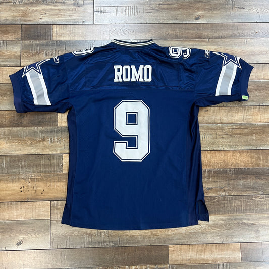 Reebok Vintage Sewn Authentic Tony Romo #9 Jersey