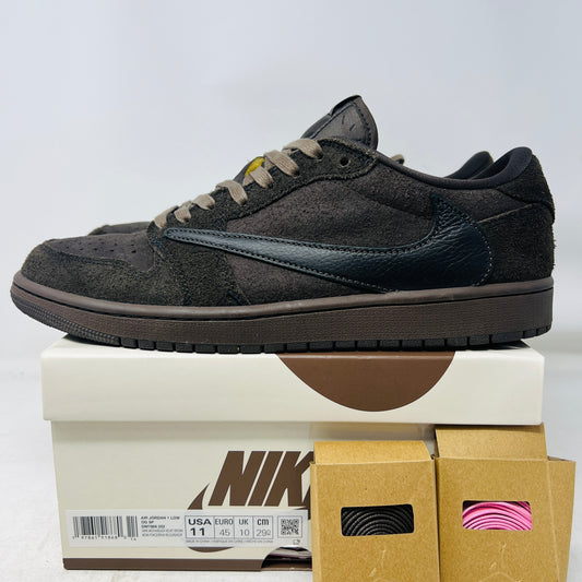 Jordan 1 Retro Low OG SP Travis Scott Velvet Brown