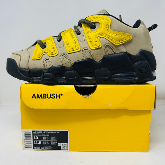 Nike Air More Uptempo Low AMBUSH Vivid Sulfur Limestone