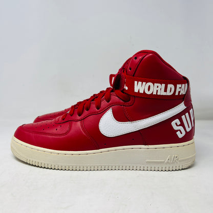 Nike Air Force 1 High Supreme World Famous Red