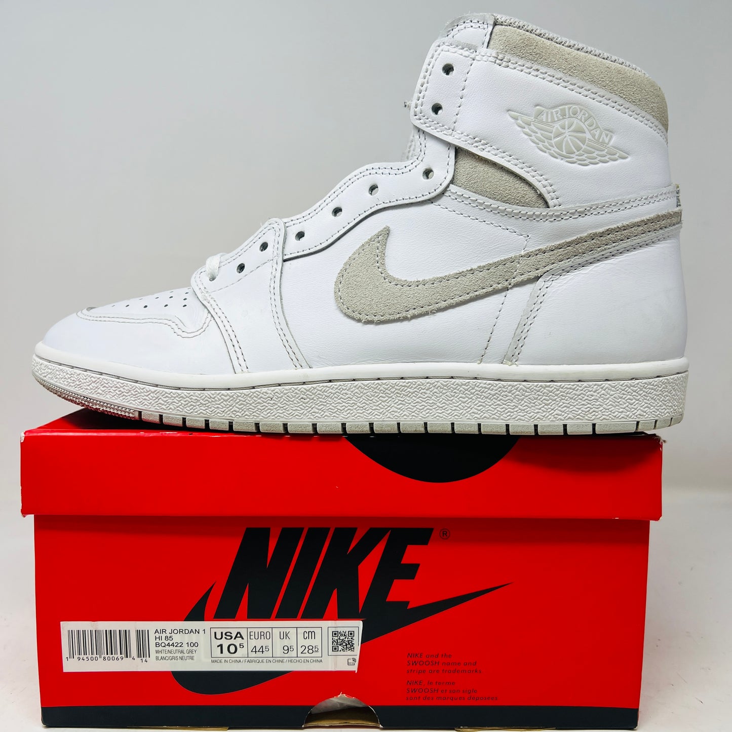 Jordan 1 Retro High '85 Neutral Grey