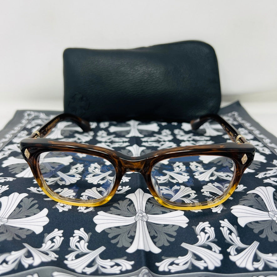 Chrome Hearts Dooable 'Brown Hombre' Glasses