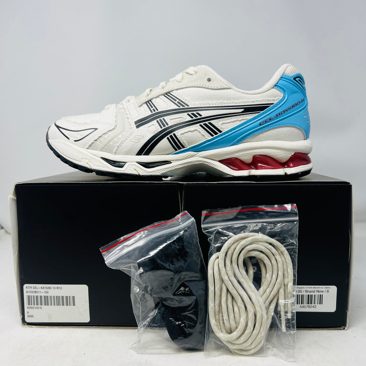 ASICS Gel-Kayano 14 Kith Marvel vs. Capcom Ryu