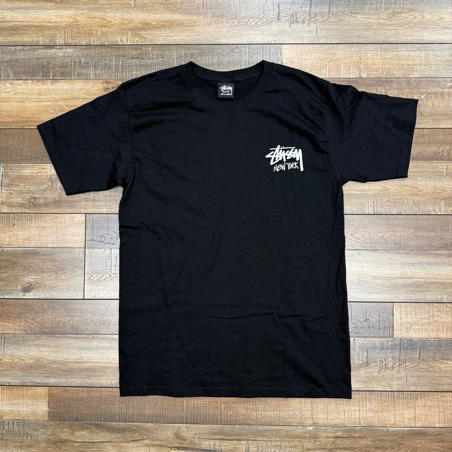 Stussy NYC New York City Chapter Tee Black