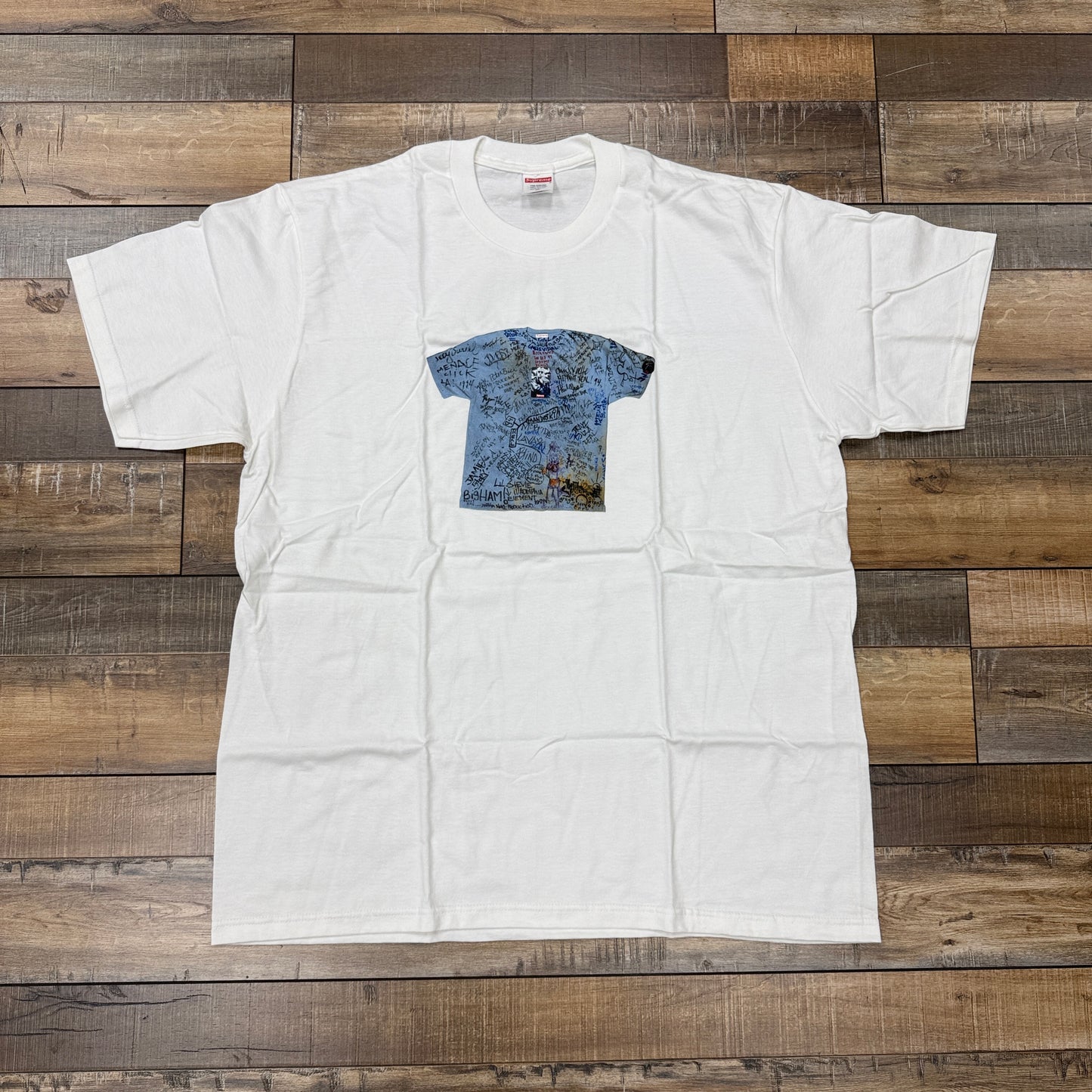 Supreme 30th Anniversary First Tee White