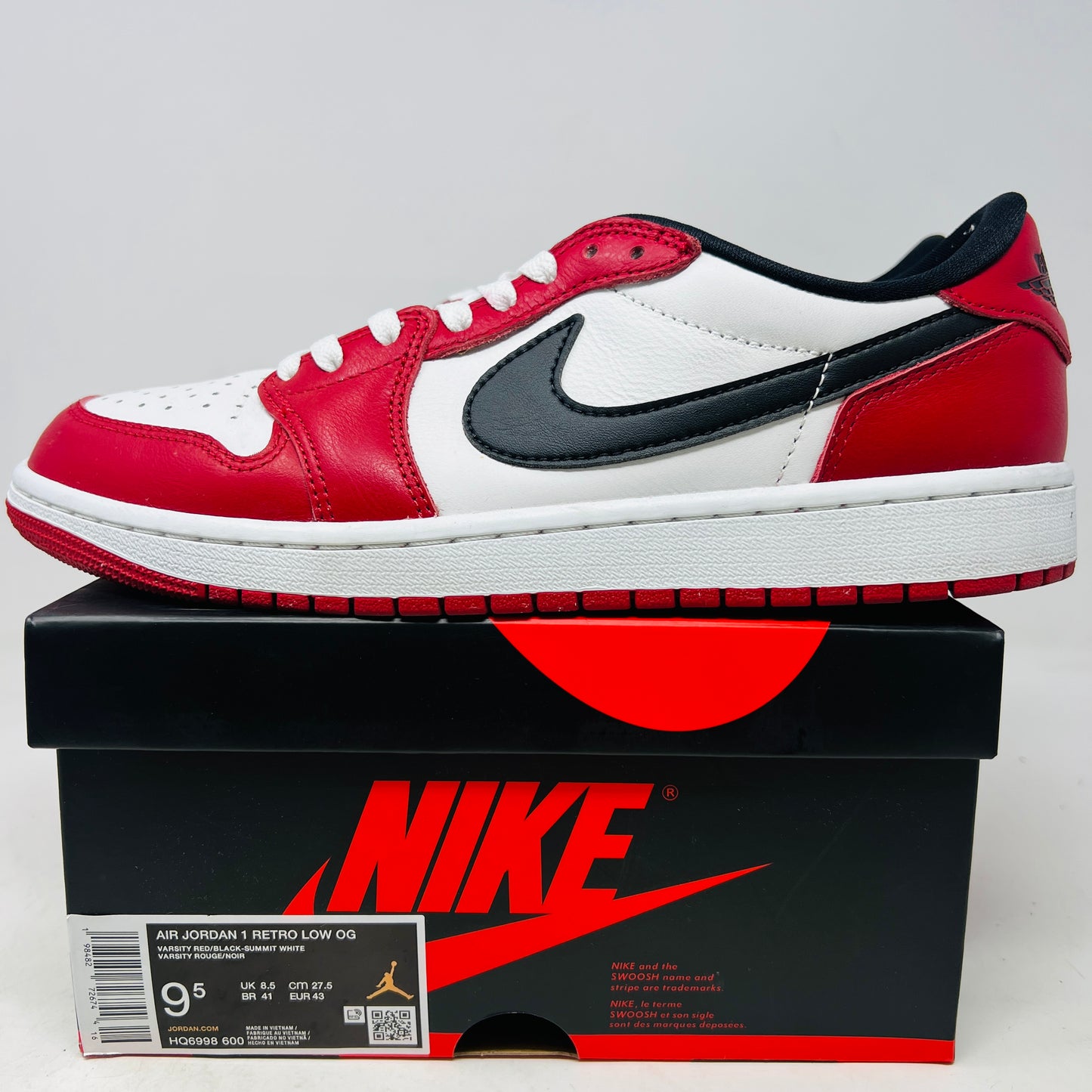 Jordan 1 Retro Low OG Chicago (2025)