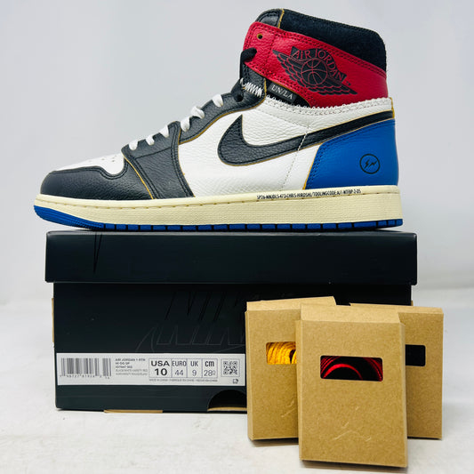 Jordan 1 Retro High OG SP Fragment x Union LA Varsity Red Sport Royal