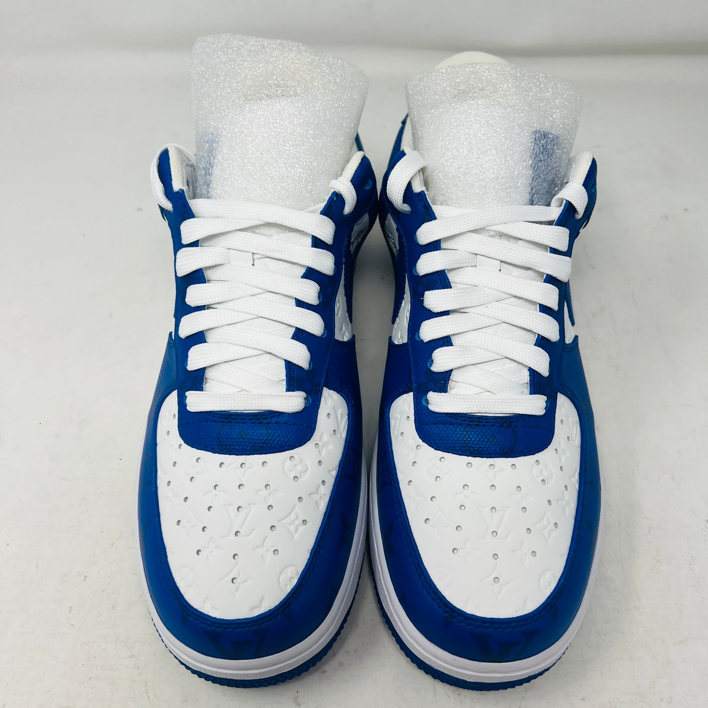 Louis Vuitton Nike Air Force 1 Low By Virgil Abloh White Royal