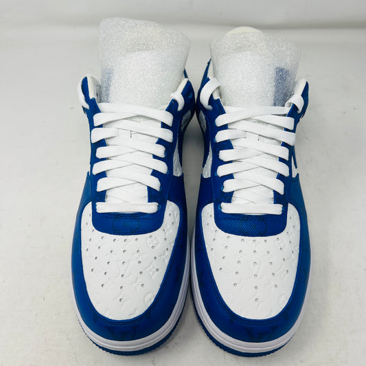 Louis Vuitton Nike Air Force 1 Low By Virgil Abloh White Royal