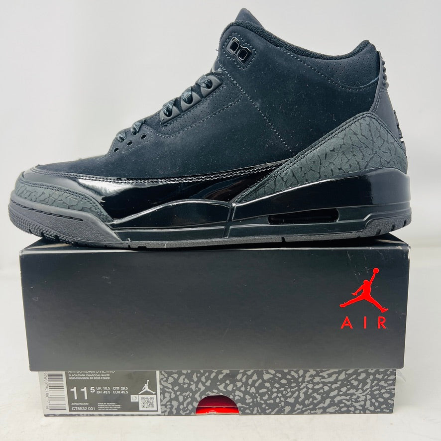 Jordan 3 Retro Black Cat (2025)