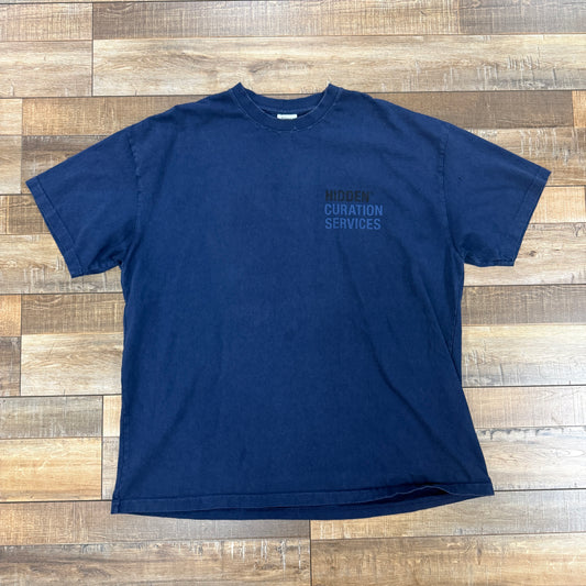 HIDDEN NY Curation Services Tee Blue