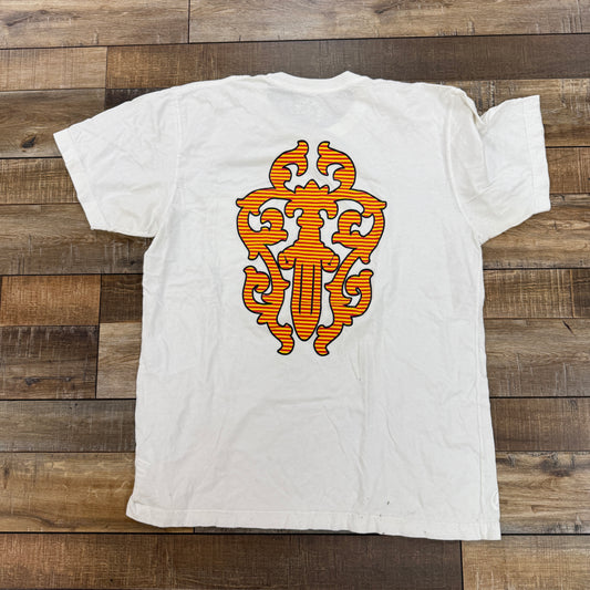 Chrome Hearts Orange Dagger T-Shirt White