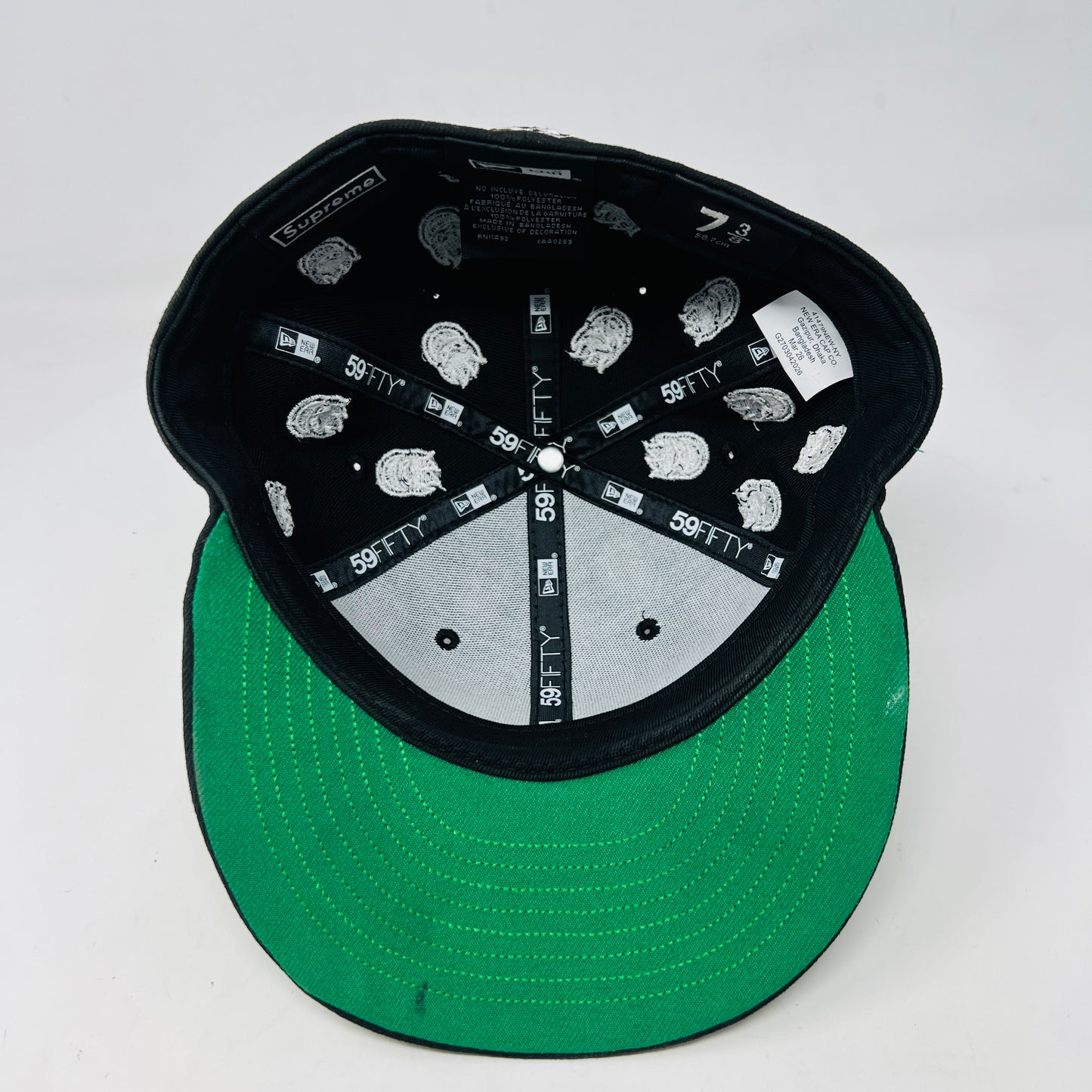 Supreme Spitfire New Era 59Fifty Fitted Cap Black