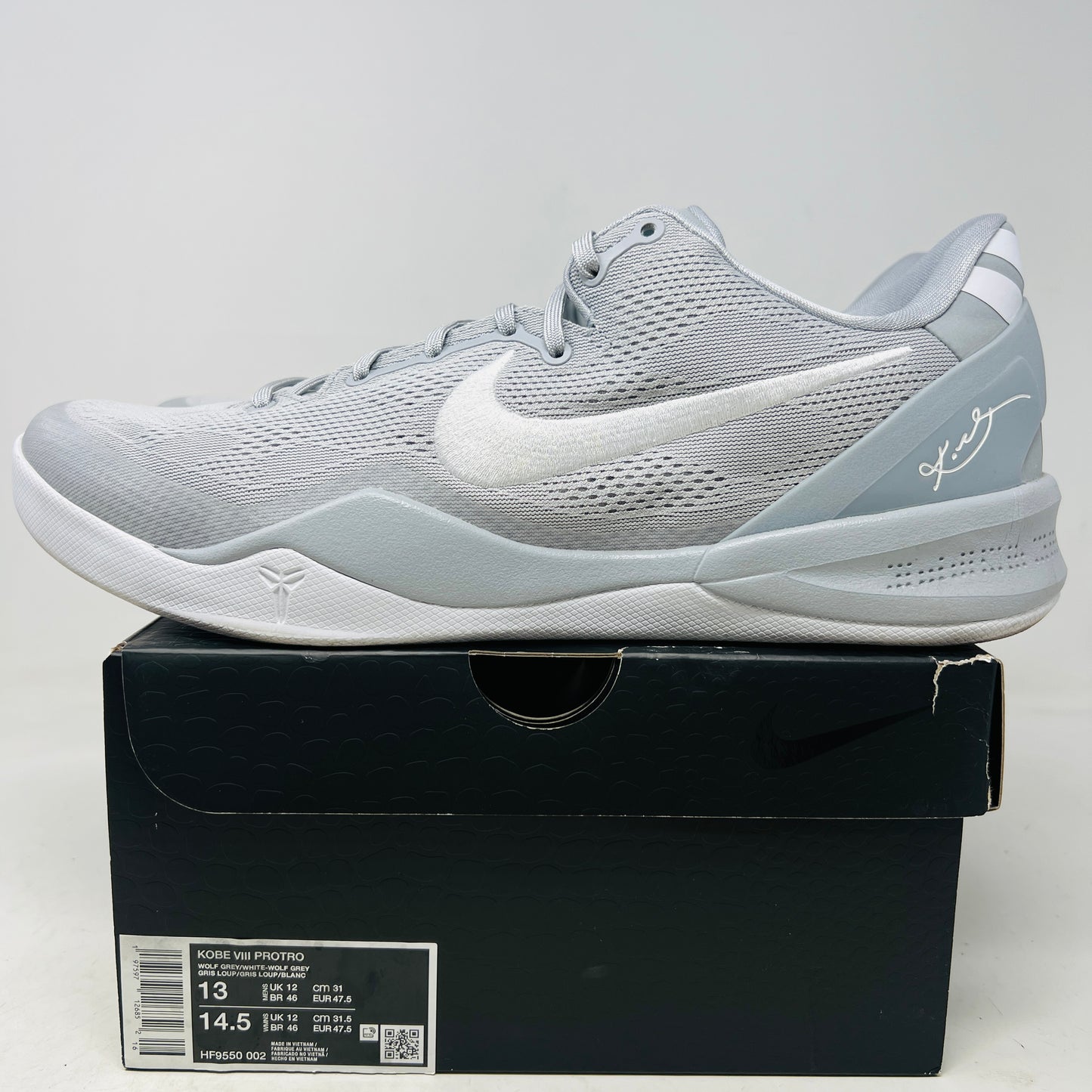 Nike Kobe 8 Protro Wolf Grey