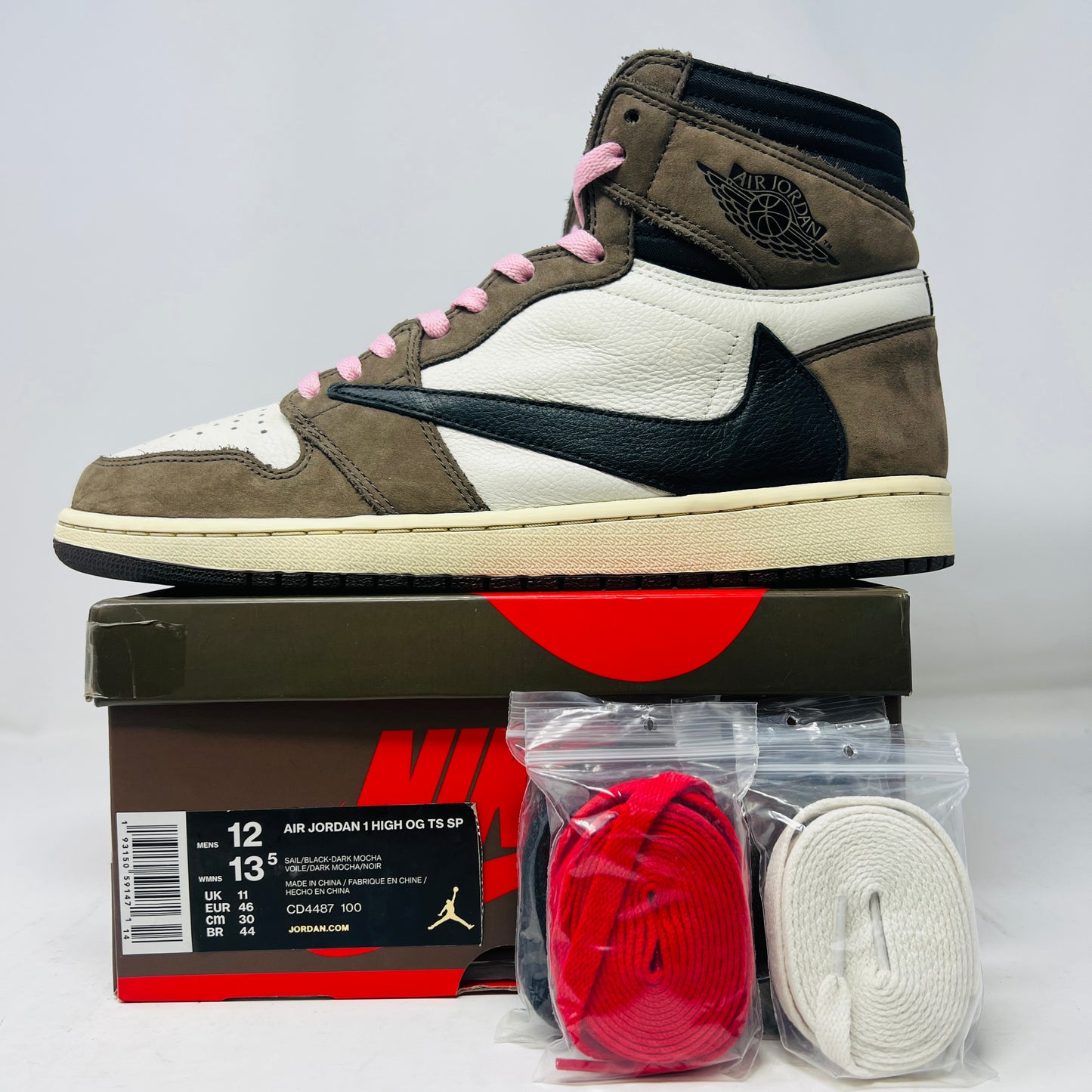 Jordan 1 Retro High OG SP Travis Scott Mocha