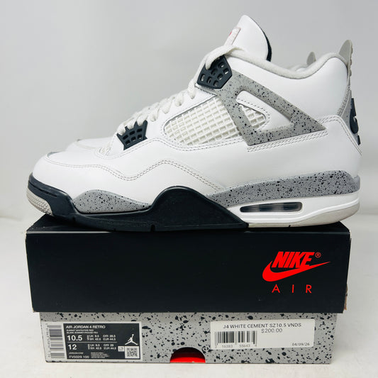 Jordan 4 Retro White Cement (2025)