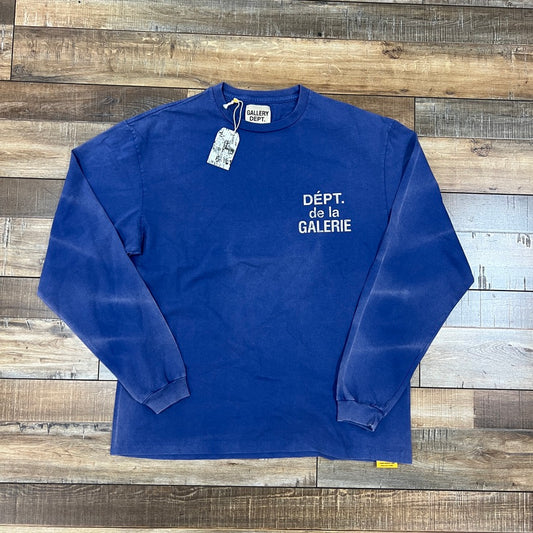 Gallery Dept. French Long-Sleeve Tee 'Navy'