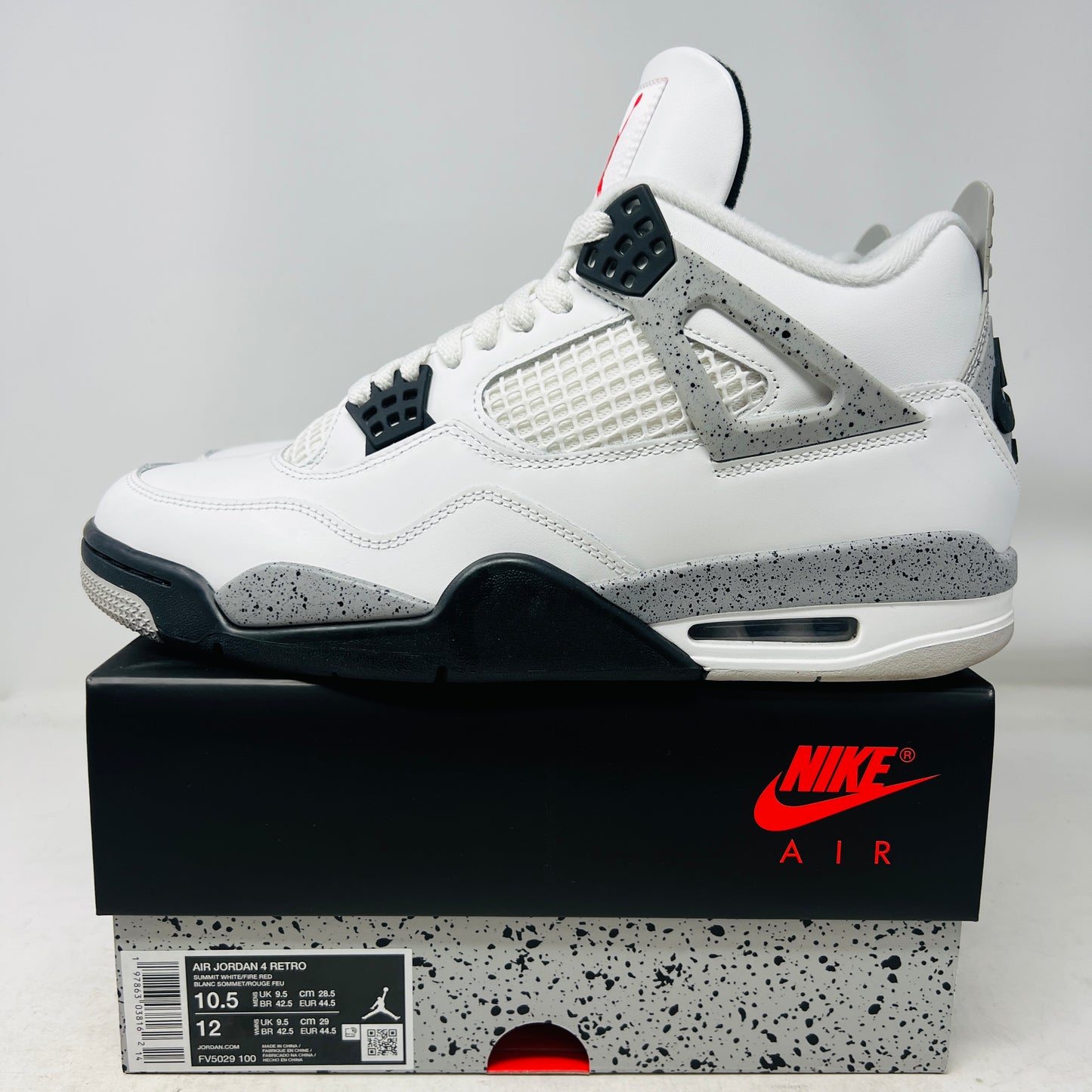 Jordan 4 Retro White Cement (2025)