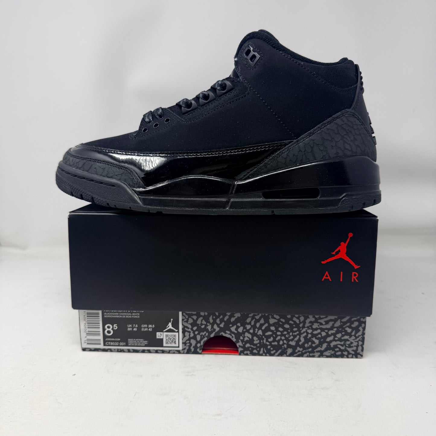 Jordan 3 Retro Black Cat (2025)