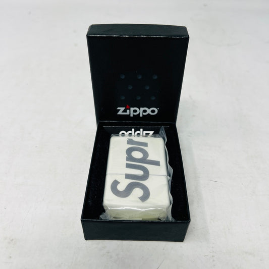 Supreme Glow In The Dark Zippo White