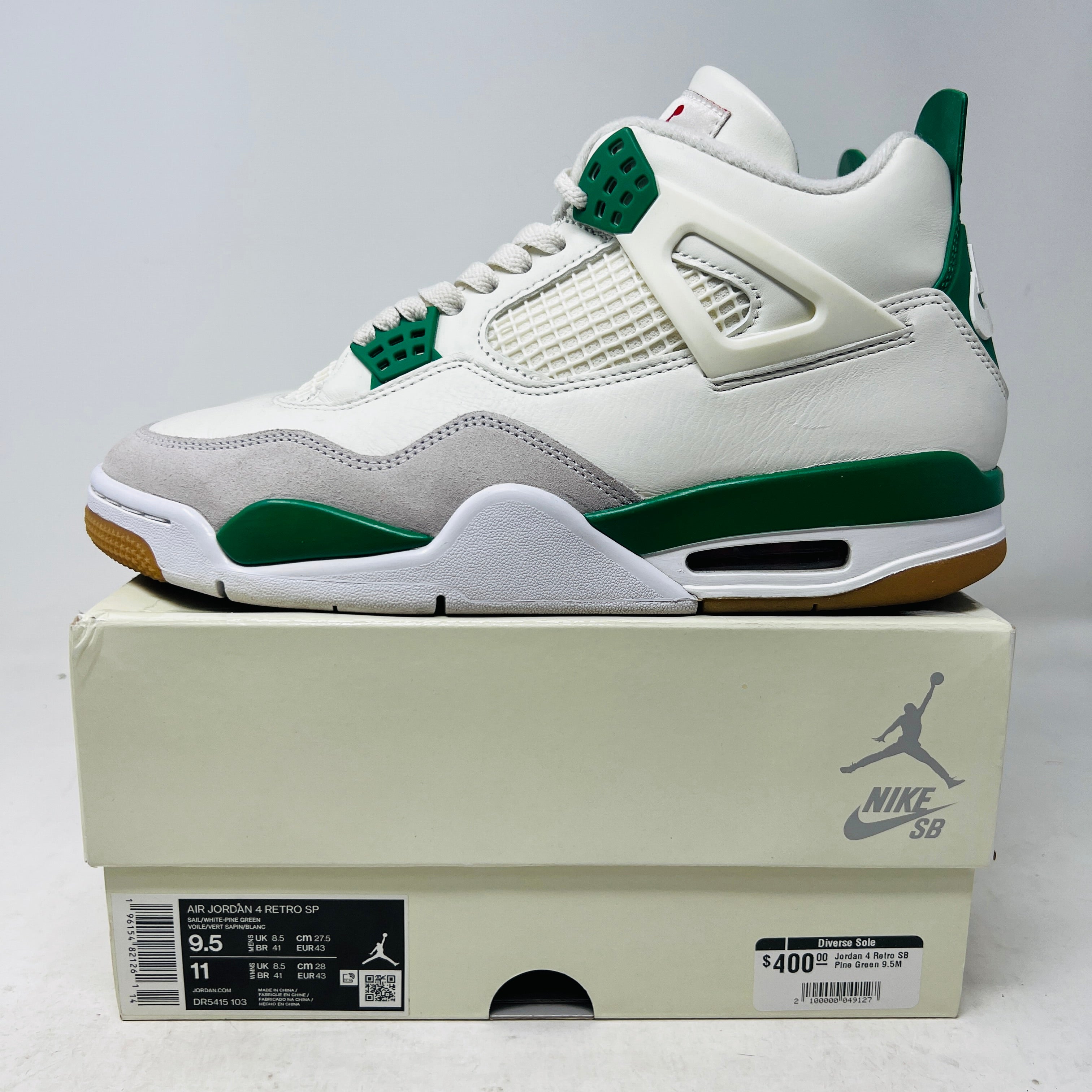 Jordan 4 Retro SB Pine Green – Holy Ground