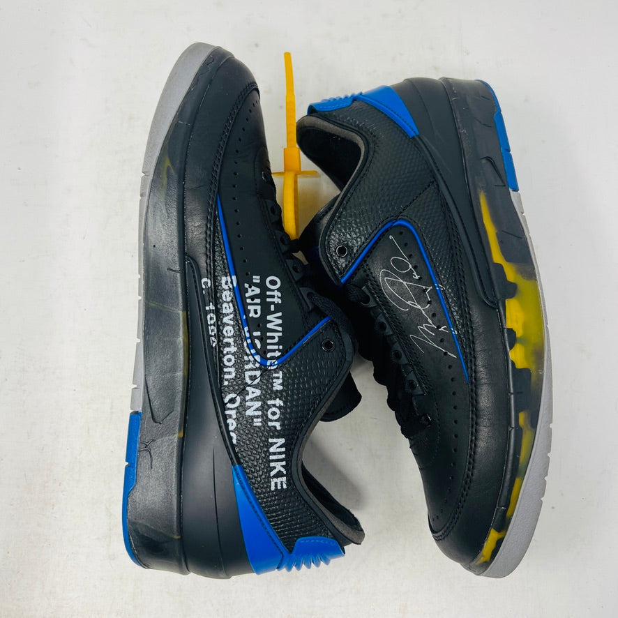 Jordan 2 Retro Low SP Off-White Black Blue