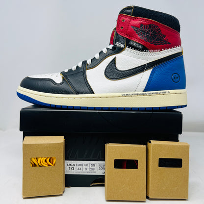 Jordan 1 Retro High OG SP Fragment x Union LA Varsity Red Sport Royal