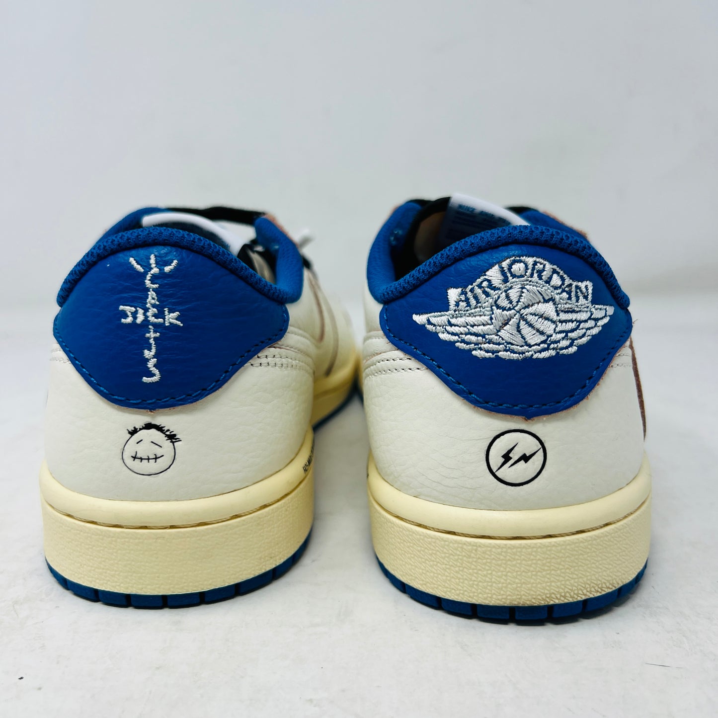 Jordan 1 Retro Low OG SP Fragment x Travis Scott Sail Military Blue