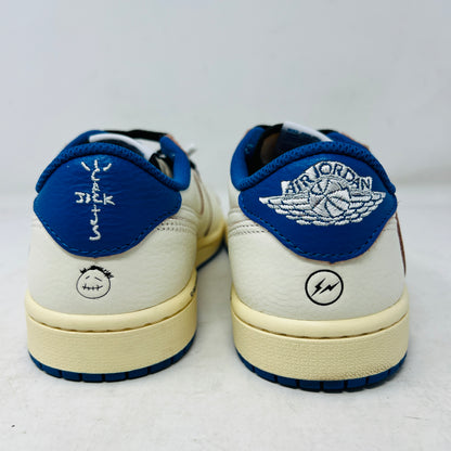 Jordan 1 Retro Low OG SP Fragment x Travis Scott Sail Military Blue