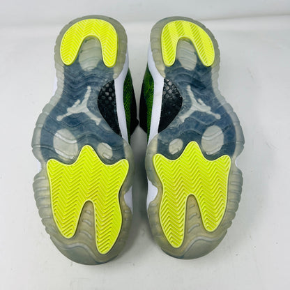 Jordan 11 Retro Low Green Snakeskin