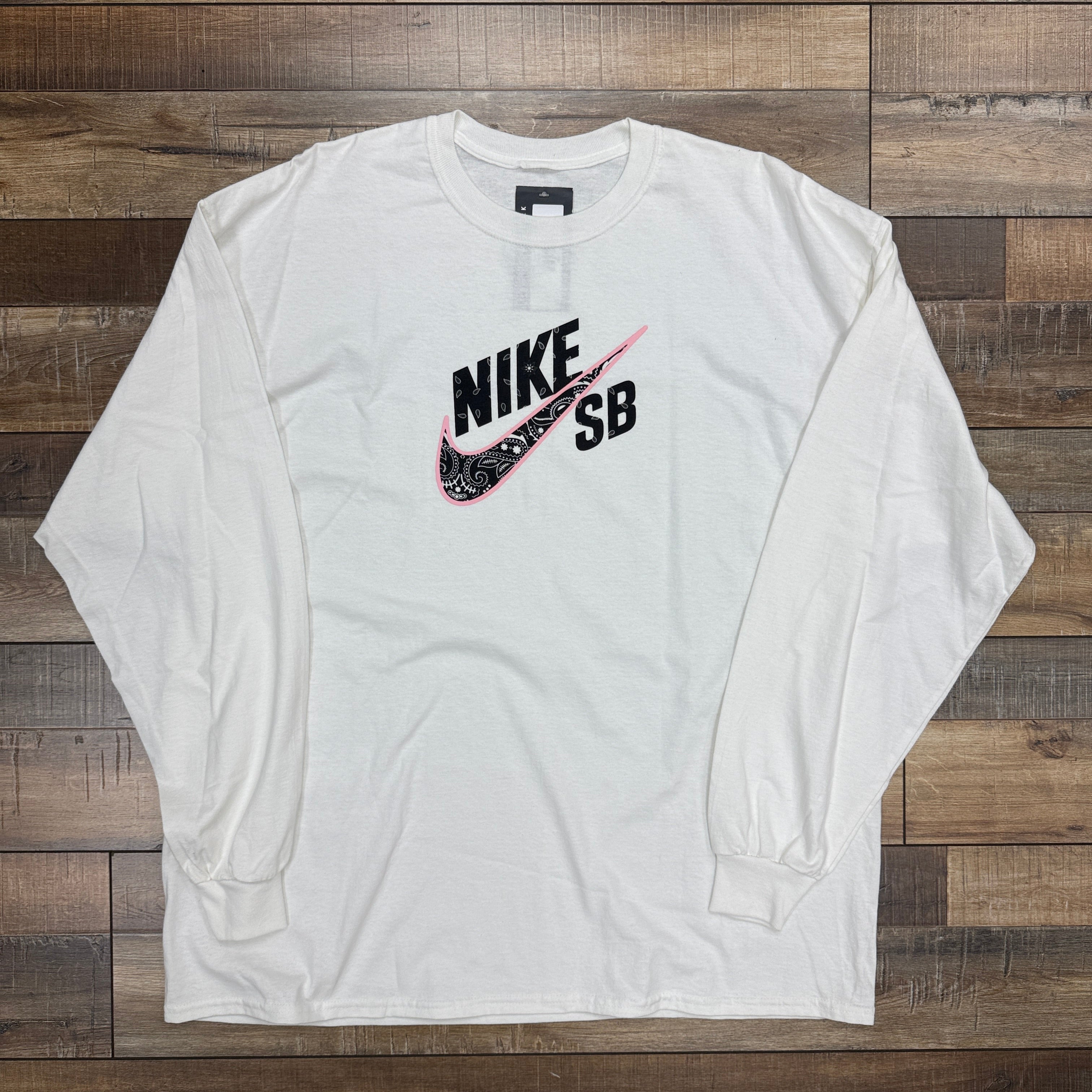 Travis Scott Cactus Jack For Nike SB Longsleeve T-shirt White