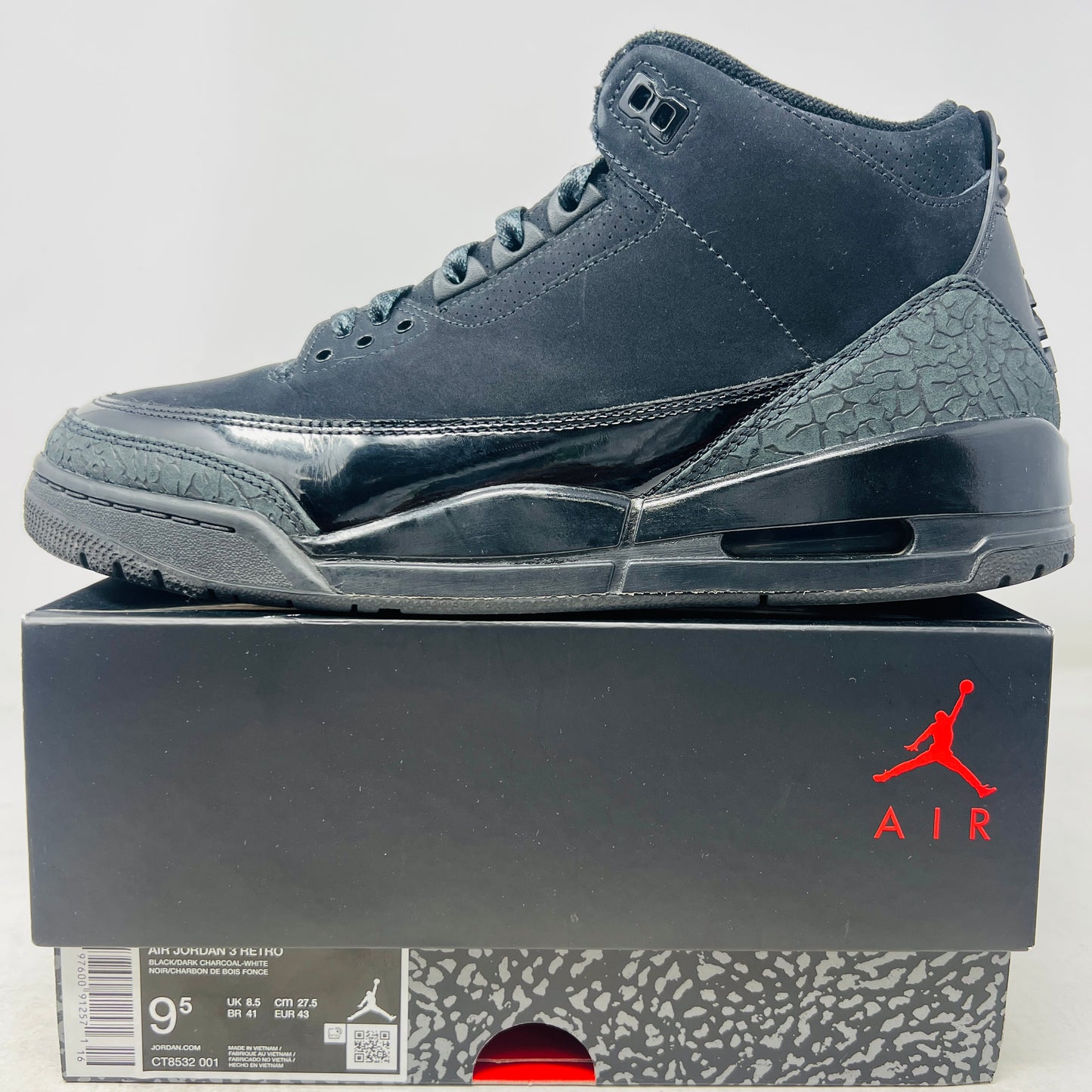 Jordan 3 Retro Black Cat (2025)