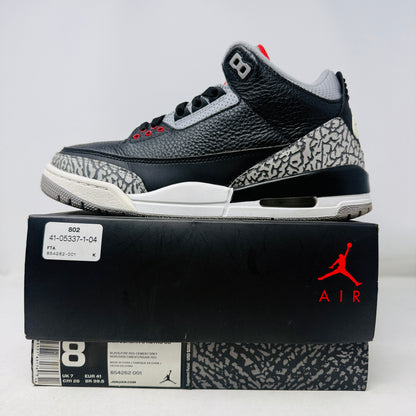 Jordan 3 Retro Black Cement (2018)