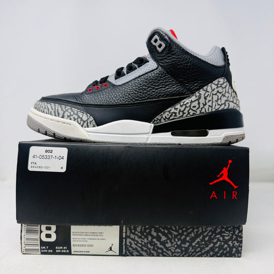 Jordan 3 Retro Black Cement (2018)