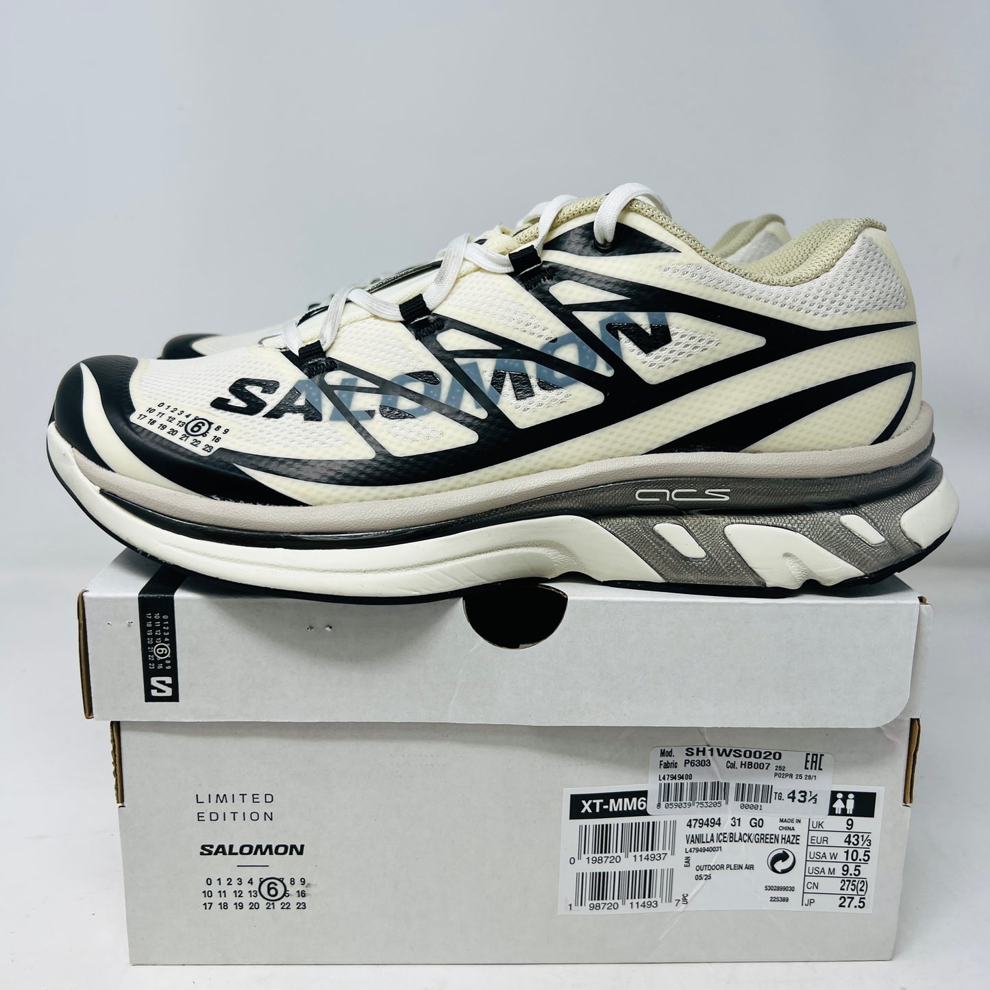 Salomon XT-MM-6 MM6 Maison Margiela Vanilla Ice