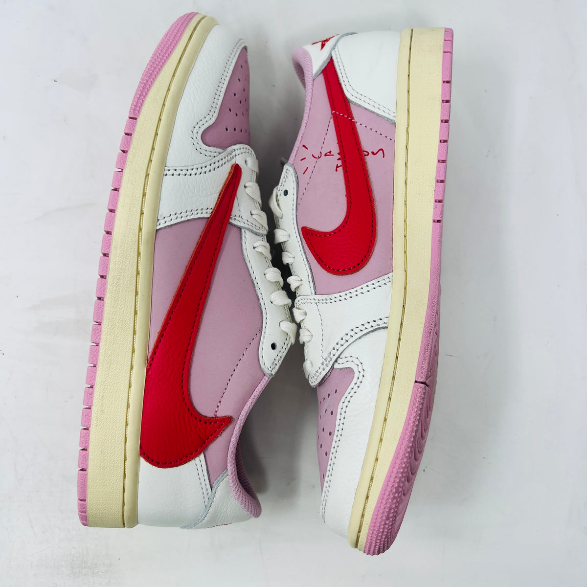 Jordan 1 Retro Low OG SP Travis Scott Sail Tropical Pink