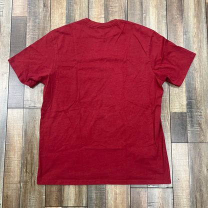Born x Raised Red Logo Tee
