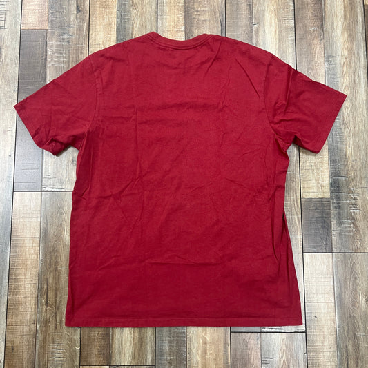 Born x Raised Red Logo Tee