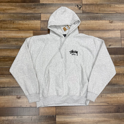 Stussy Stock Seoul Exclusive Hoodie Ash Heather